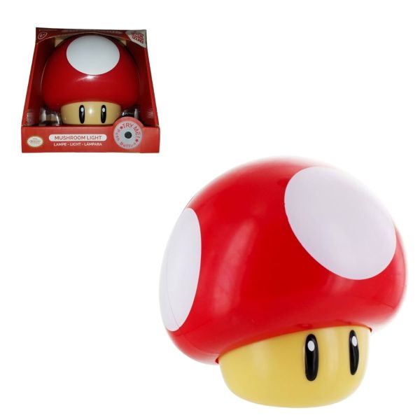 PALADONE – SUPER MARIO Lampada Mushroom cm (In box cm)…x6